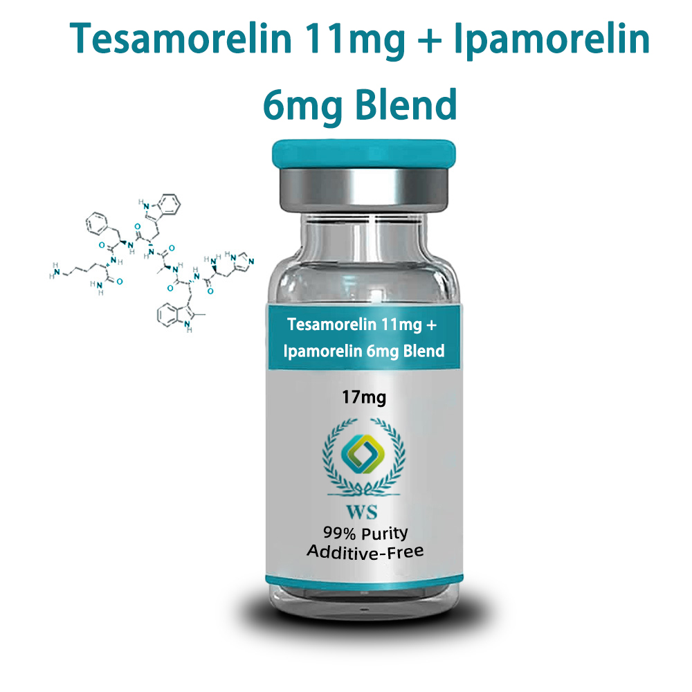 Tesamorelin 11mg + Ipamorelin 6mg Blend